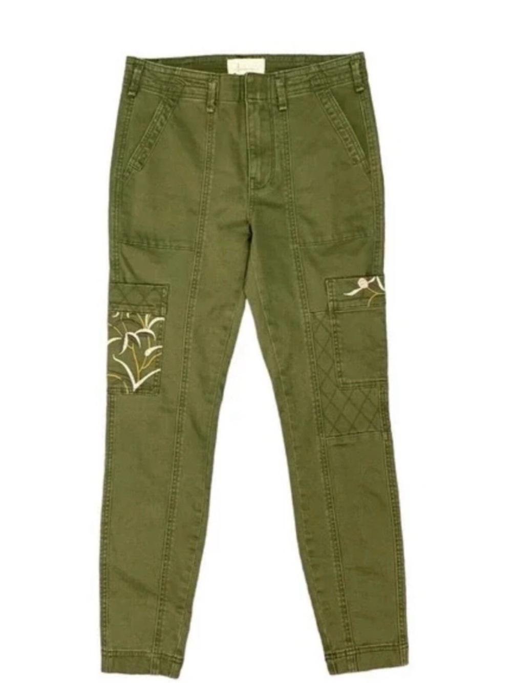 Anthropologie Olive Green Pants - Picture 2 of 3